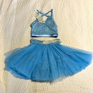 Weissman Dance 2 pc blue tutu Costume